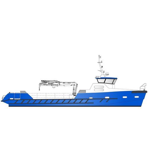 Barca professionale barca da lavoro - 21 m - 15 tons - ODC MARINE - diesel / in alluminio / Bureau Veritas