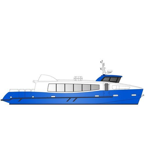 Barca professionale barca per trasporto passeggeri - 19 m - 48 pax / 3.5 tons - ODC MARINE - diesel / in alluminio / Bureau Veritas
