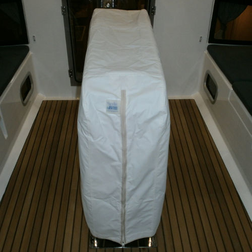 Telone di protezione per barca a vela - Oceanis 41.1 - TTOP Nautic - per tavolo da pozzetto / in PVC / grigio