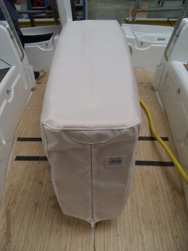 Telone di protezione per barca a vela - Oceanis 41 - TTOP Nautic - per tavolo da pozzetto / grigio / nero