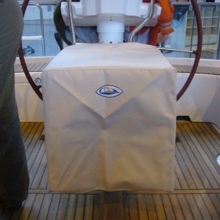 Telone di protezione per barca a vela - Oceanis 37 - TTOP Nautic - per tavolo da pozzetto / in PVC / grigio