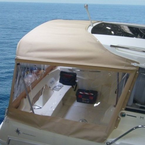 Chiusura da pozzetto per imbarcazione a motore - Merry Fisher 595 - TTOP Nautic - per Jeanneau