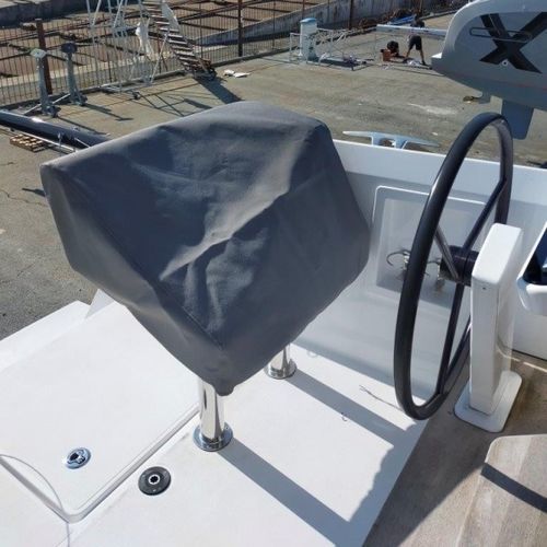 Telone di protezione per multiscafo sportivo - Nautitech 44 Open - TTOP Nautic - per sedile / in PVC / grigio