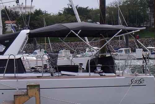 Tendalino parasole per barca a vela - Sense 50-51 - TTOP Nautic - per cabina di pilotaggio / con struttura in alluminio / con struttura in acciaio inossidabile