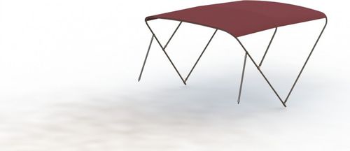 Tendalino parasole per barca - Flyer 8 Space Deck - TTOP Nautic - per cabina di pilotaggio / in PVC / in acrilico