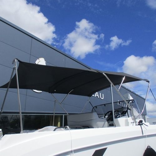 Tendalino parasole per barca - Flyer 9 Space Deck Bi Arri&egrave;re - TTOP Nautic - per cabina di pilotaggio / con struttura in acciaio inossidabile / in PVC