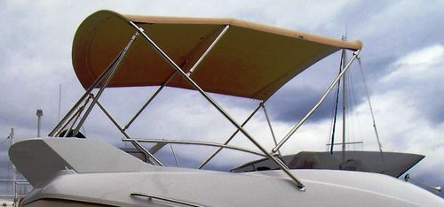 Tendalino parasole per barca - ant-30-fly-32-bi-de-fly - TTOP Nautic - per flybridge / con struttura in acciaio inossidabile / in PVC