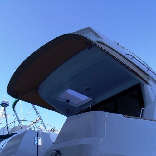 Capote di tuga per barca - ant30fly-32-casq - TTOP Nautic - per cabina di pilotaggio / con struttura in alluminio / con struttura in acciaio inossidabile