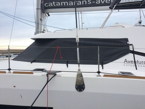Tenda per barche - Aventura 44 - TTOP Nautic - esterno / per Aventura Catamarans