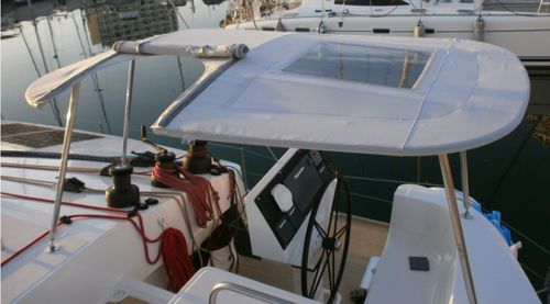 Tendalino parasole per barca a vela - Neel 51 - TTOP Nautic - di barca / per catamarano / per cabina di pilotaggio