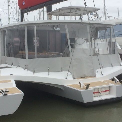 Chiusura da pozzetto per catamarano - Neel 47 - TTOP Nautic - per barche a vela / per Neel Trimarans