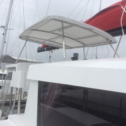 Tendalino parasole per barca - Neel 47 - TTOP Nautic - per barca a vela / per cabina di pilotaggio / per timoniere