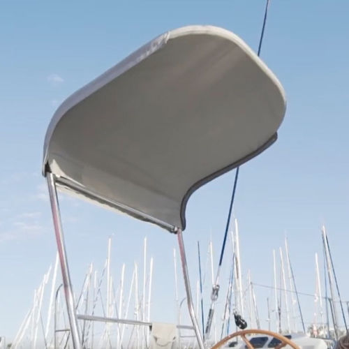 Tendalino parasole per barca - Bracket Excess 11 - TTOP Nautic - per catamarano / per cabina di pilotaggio / con struttura in acciaio inossidabile