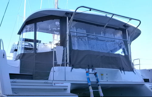 Chiusura da pozzetto per imbarcazione a motore - FA - LAGOON 42 - TTOP Nautic - per barche a vela / per catamarano / per Lagoon