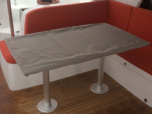 Telone di protezione per barca a vela - Excess 14 - TTOP Nautic - per tavolo da pozzetto / in PVC / grigio