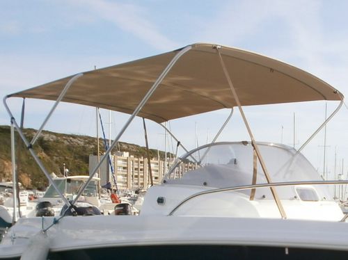 Tendalino parasole per barca - bi-st-in-n-3 - TTOP Nautic - per cabina di pilotaggio / con struttura in acciaio inossidabile / in PVC