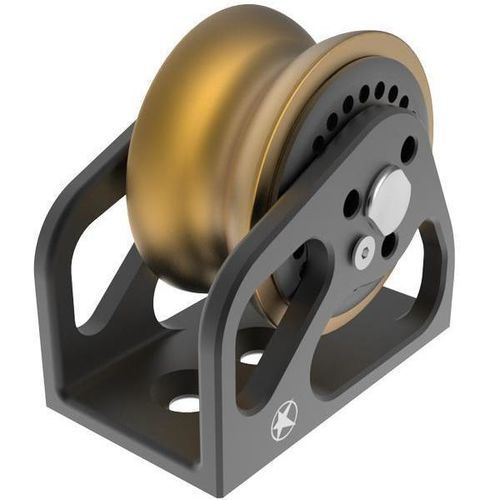 Bozzello singolo - RT55UM-T - UBI MAIOR ITALIA - a piede d'albero / a cuscinetti / ø max. cima: 14 mm
