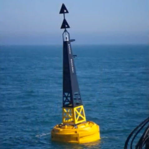 Boa di delimitazione - JET 9000 - Mobilis - alto mare / in polietilene / con luci di segnalazione