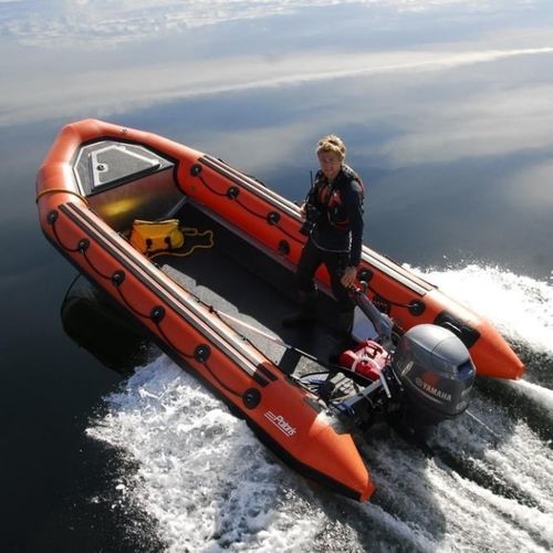 Gommone fuoribordo - SPIRIT 13'6 - Polaris boat - semirigido / open / con console centrale