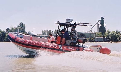 Barca professionale barca per trasporto passeggeri - PRH 840 - Polaris boat - fuoribordo / in fibra di vetro / in alluminio