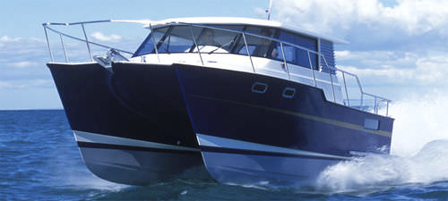 Cabinato catamarano - Pacific Northwest - LOMOcean Design - entrobordo / diesel