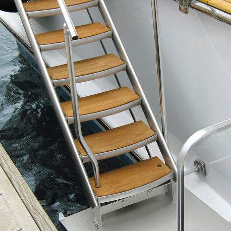 Scaletta per yacht - UMT MARINE LLC - laterale / di imbarco / su misura