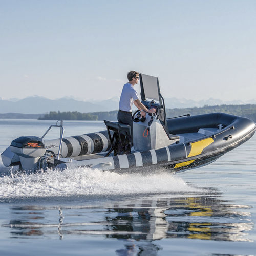Gommone fuoribordo - ZenPro 580 - NAVIWATT - elettrico / RIB / con console centrale