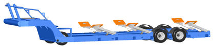 Carrello per trasporto pesante - H20S  - Brownell Trailers LLC. / ROK Boat Stands - per barca / idraulico