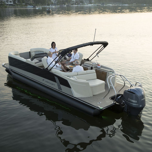 Pontoon boat fuoribordo - SX series - Stardeck by starcraft - tri-tube / open / con console laterale