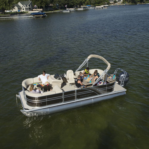 Pontoon boat fuoribordo - 23 R - Stardeck by starcraft - tri-tube / open / con console laterale