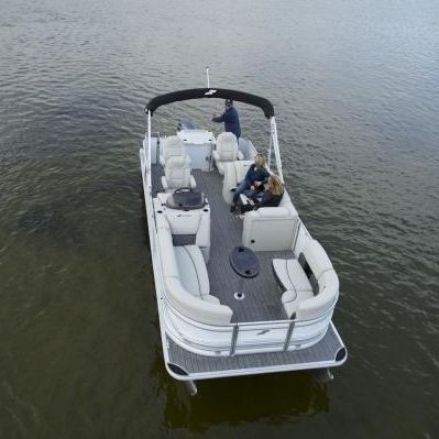 Pontoon boat fuoribordo - CX FISH - Stardeck by starcraft - open / con console laterale / da pesca sportiva