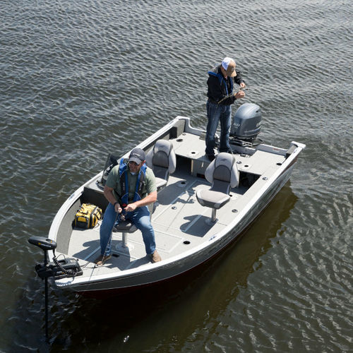 Bay boat fuoribordo - 166 SC - Stardeck by starcraft - open / con console laterale / da pesca sportiva