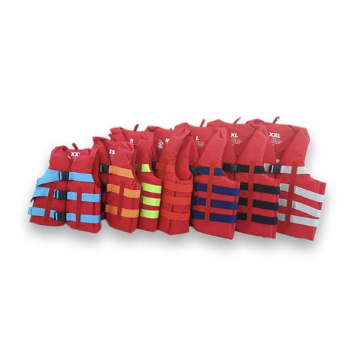Aiuto al galleggiamento per sport nautici - Watersports Jackets Red-Yellow - Commercial Towables - per uomo / in schiuma