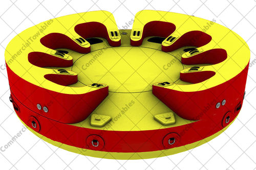 Ciambella trainata max. 8 persone - PVC ROCKET 4 + 4 - Commercial Towables