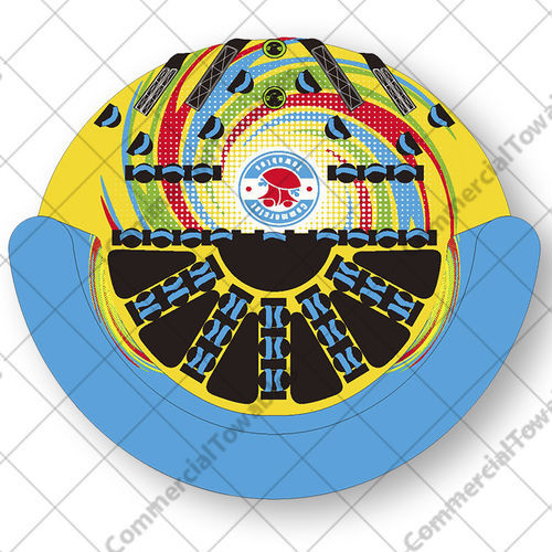 Ciambella trainata max. 6 persone - AQUAROCKET 6+ - Commercial Towables