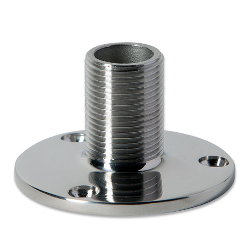 Morsetto A U In Metallo Argentato Per Supporto Antenna – Bullone 55mm, Dimensioni 9x6cm, Aexit ID:906014