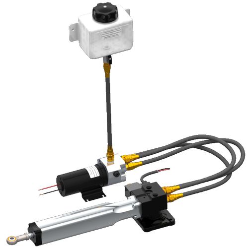 Timoneria per barca - HS+40  - Hydraulic Projects - idraulica / meccanica