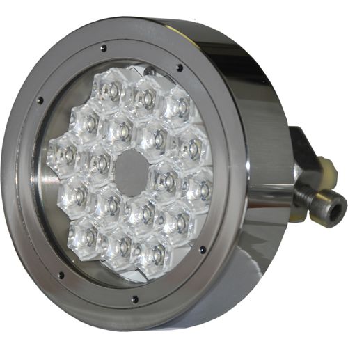 Illuminazione subacquea per yacht - CONVEX MTH18240S - ASTEL MARINE - LED / passascafo / per montaggio a filo
