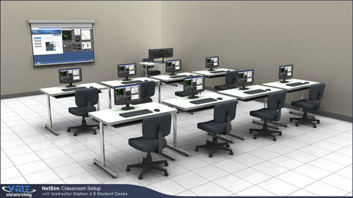 Simulatore di navigazione - NetSim - Small Craft Navigation Training - Virtual Marine Technology Inc. - per nave