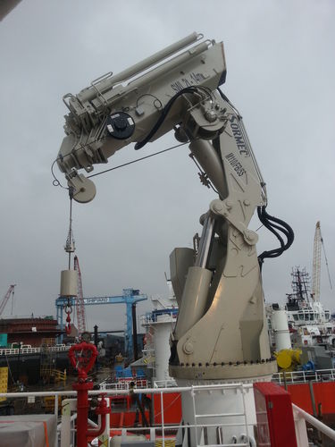 Gru per nave - FB Series - Sormec - telescopica / con braccio articolato / pieghevole