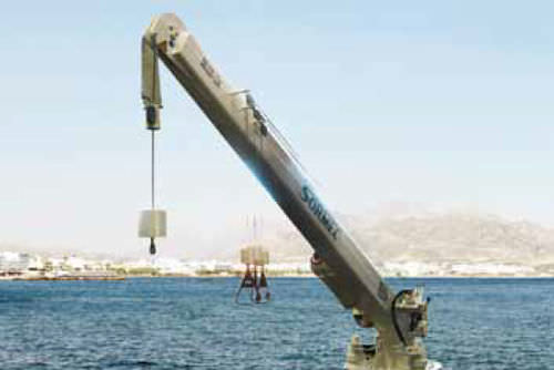 Gru per nave - RB Series - Sormec - di bordo / con braccio impennabile