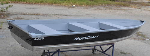 Lancia fuoribordo - L380 - MOTOCRAFT BOATS SRL - da pesca sportiva / in alluminio
