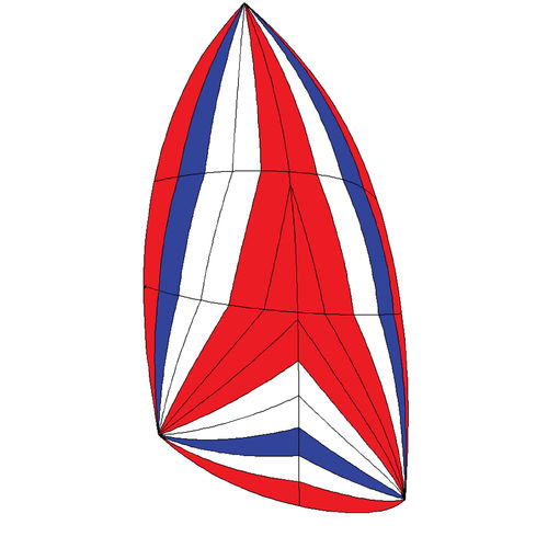Spinnaker asimmetrico - ASY10 - Spinnaker One - per barca a vela da crociera / triradiale / in nylon