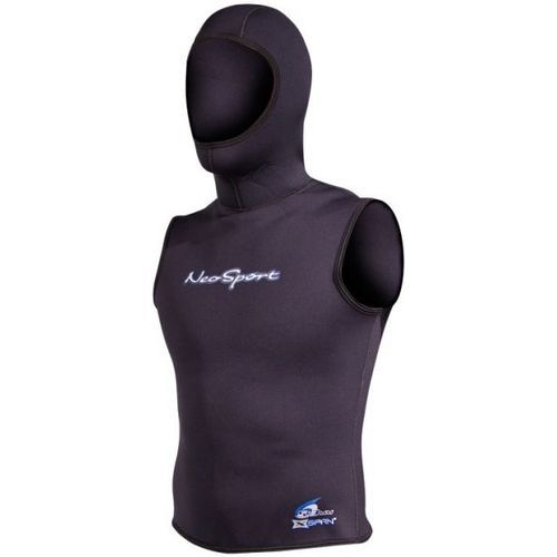 Top neoprene senza maniche - SX153MN-01 - Neo Sport - con capuccio