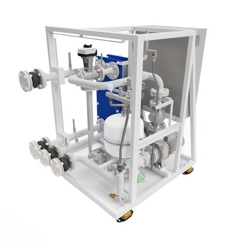 Scambiatore di calore a fasci tubieri - WCU - Marflex - per nave / aria-olio