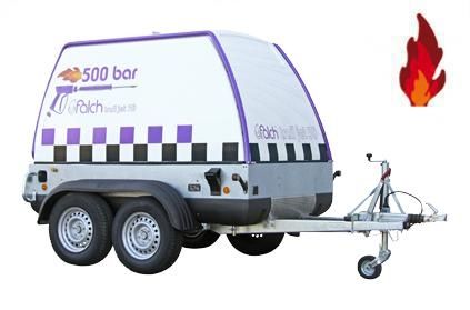 Pulitore ad alta pressione per cantiere navale - g572 - Falch - rimorchiabile / motore diesel