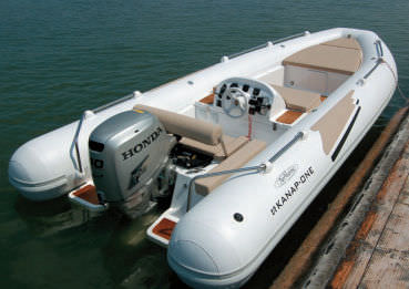 Gommone fuoribordo - 320 EVO - Aermarine - semirigido / con console centrale / tender per super-yacht
