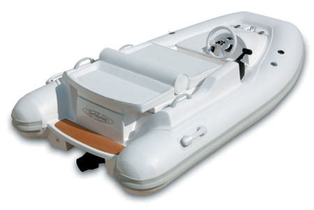 Gommone a idrogetto - JET 250 P.40 - Aermarine - semirigido / con console centrale