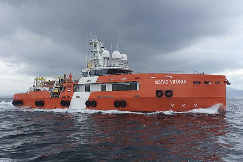 Nave di supporto offshore di supporto per immersione - Sistac Vitoria - Incat Crowther - in alluminio