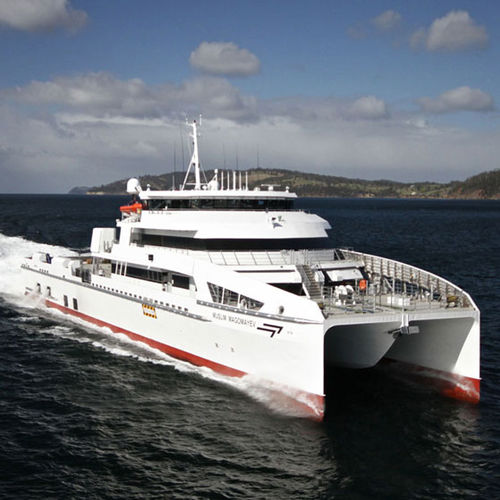 Nave di supporto offshore per il trasporto dell'equipaggio - Muslim Magomayev - Incat Crowther - DNV-GL / ad alta velocità